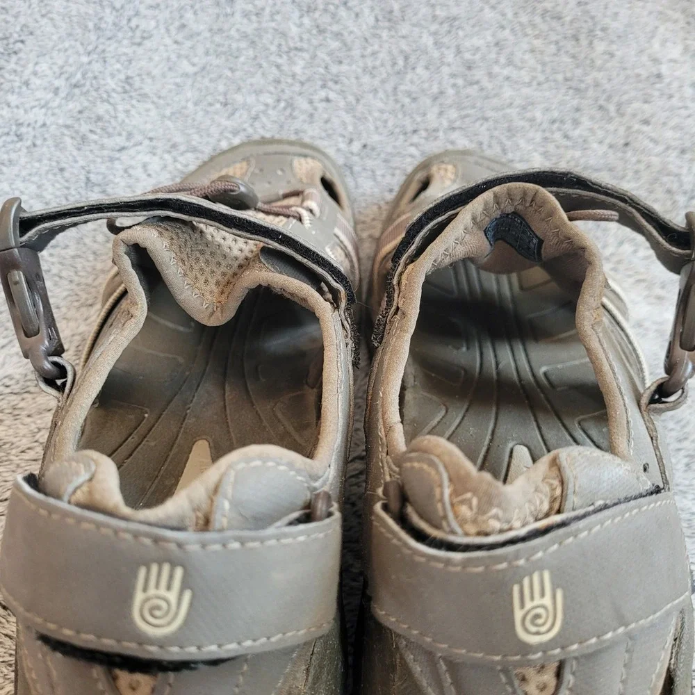 Teva Omnium Mens Hiking Sandals 11 Gray Sport Water Shoes Active Gorpcore 21460